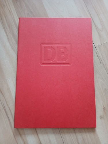 Deutsche bahn urkundenmappe - db,