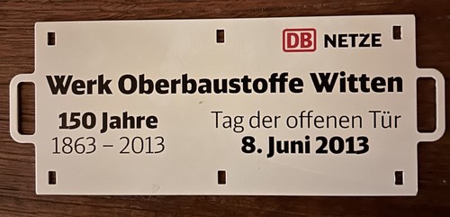 Zuglaufschild siehe foto - ,