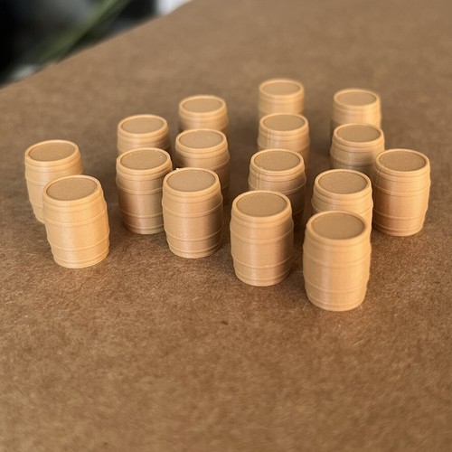 Holzfässer 16teilig - h0,