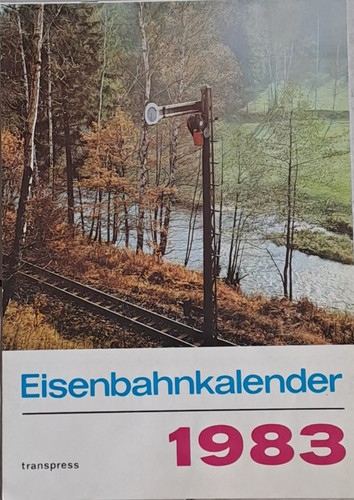 Alter eisenbahnkalender 1983 - ,