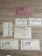 Reprint Fahrbillette aus der