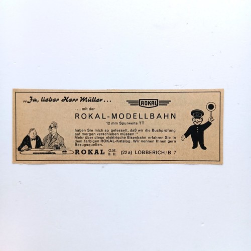 1957 rokal modellbahnen - 1957,
