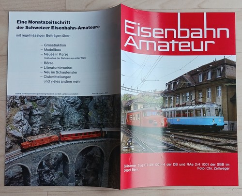 Werbung eisenbahn amateur - werbung,