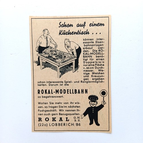 1957 rokal modellbahnen - 1957,