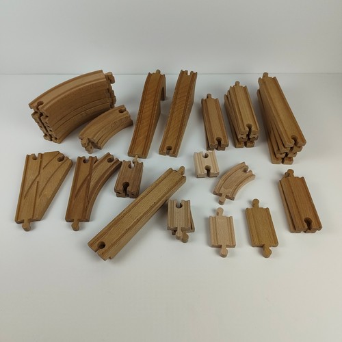 Holz schienen konvolut - holz,