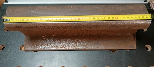 Eisenbahn schiene stück - 38, cm