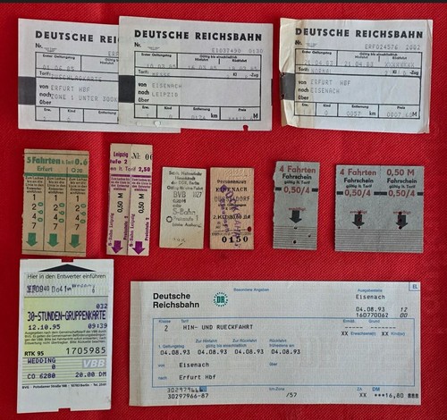 Deutsche reichsbahn konvolut - deutsche,