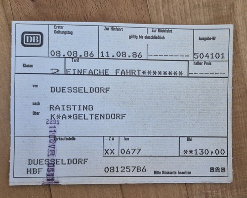 Papierfahrkarte deutsche - papierfahrkarte,
