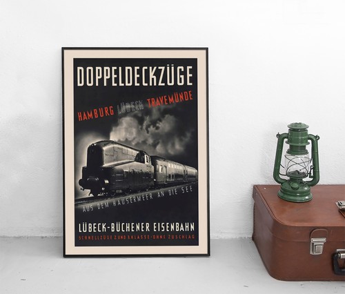 Poster reichsbahn 1937 - reichsbahn,